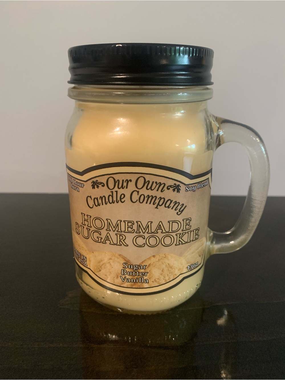 Our Own Candle Company Homemade Sugar Cookie Mason Jar Candle